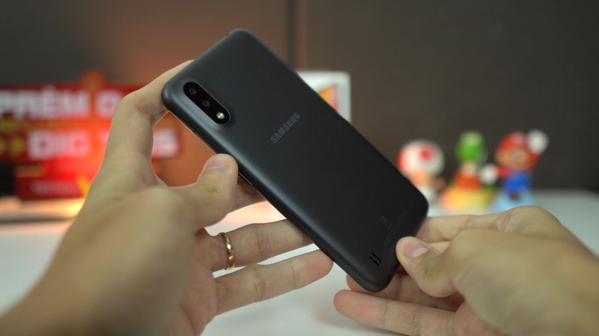 Samsung Galaxy A01 Core homologado pela Anatel indicando lanamento no Brasil